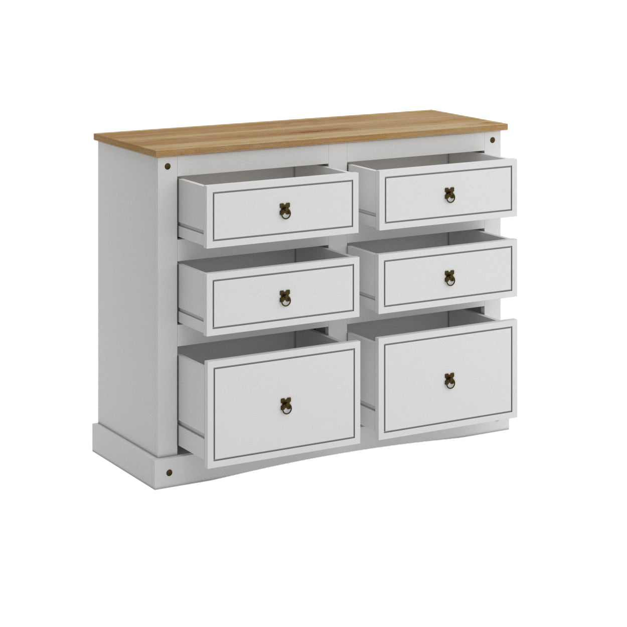 COMODA BRASIL 6C BLANCO