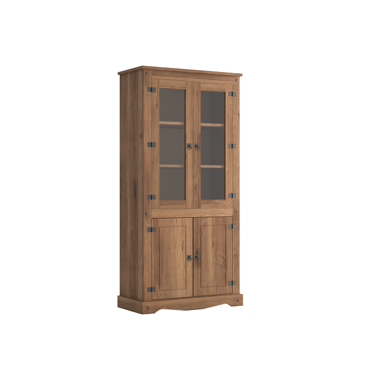 CRISTALERO BRASIL 4 PUERTAS 2 CAJONES