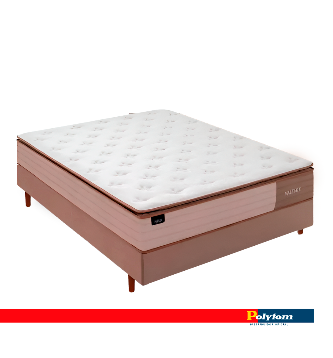 COLCHON/SOMMIER VALENTE DOS PLAZAS