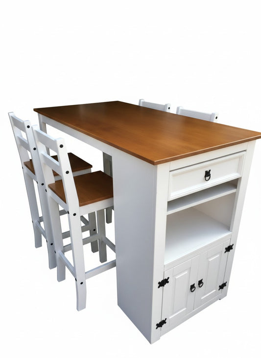 DESAYUNADOR PARIS 4 BANCOS 2P 1C