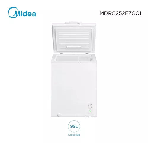 FREEZER 100L MIDEA MDRC252FZG01 COLOR BLANCO