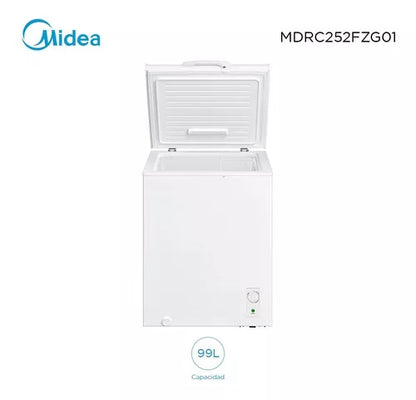 FREEZER 100L MIDEA MDRC252FZG01 COLOR BLANCO