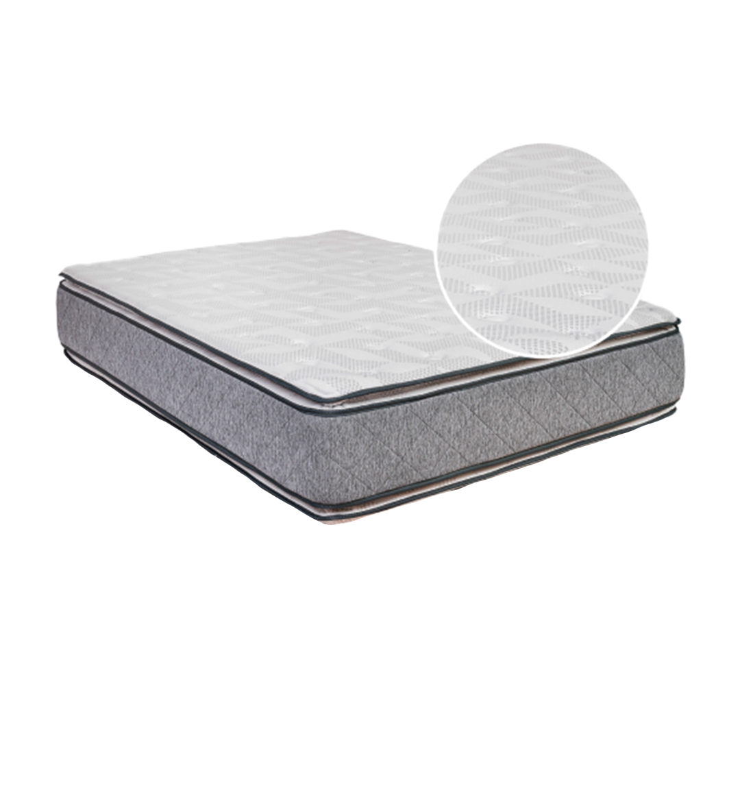 COLCHON/SOMMIER MONACO 2 PLAZAS