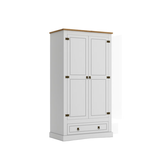 ROPERO BRASIL 2P 1C BLANCO