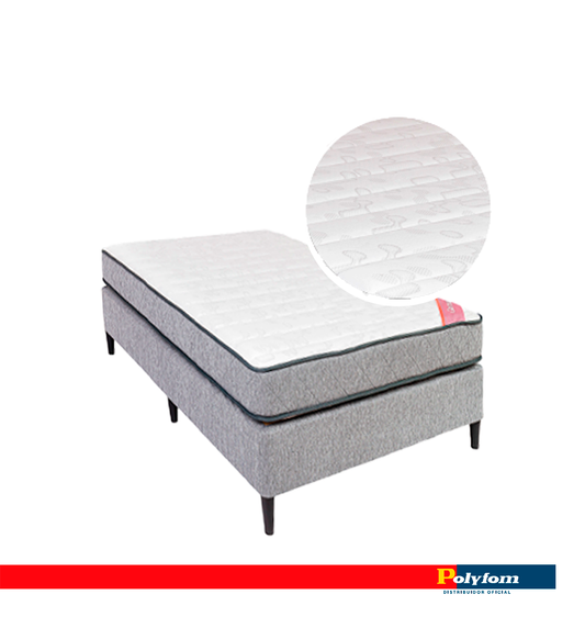 COLCHON/SOMMIER GLAMOUR FORM 1 PLAZA