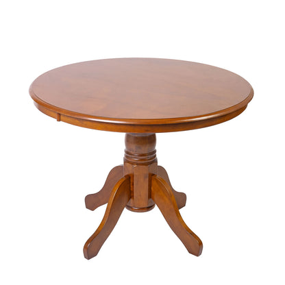 JUEGO DE COMEDOR 1+4 - MADERA MARRON HV