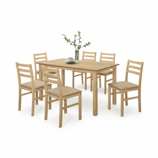 COMEDOR NEW STARTER 6S NATURAL