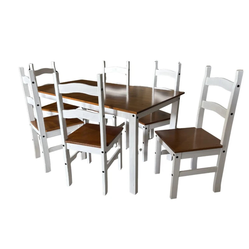COMEDOR CORONA 6S BLANCO