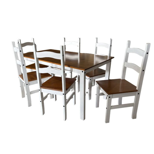 COMEDOR CORONA 6S BLANCO