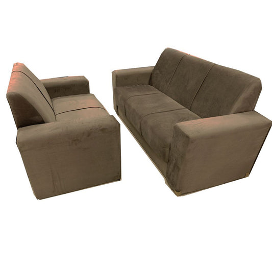 JUEGO DE LIVING ORFEU MARRON